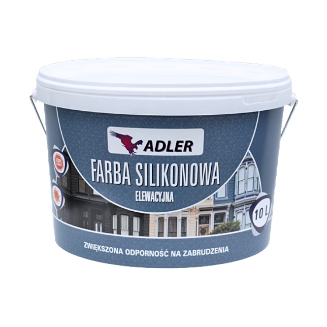 Farba silikonowa elewacyjna