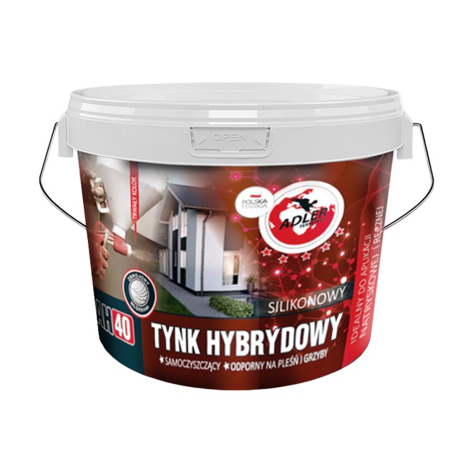 Tynk Silikontherm Hybrydowy AH40